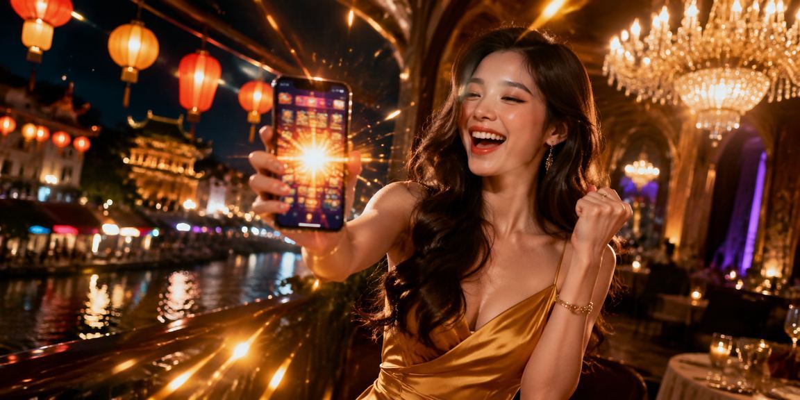 Người dùng tại Huế trải nghiệm casino mobile ban đêm tại chợ đêm